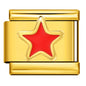Red Star Charm