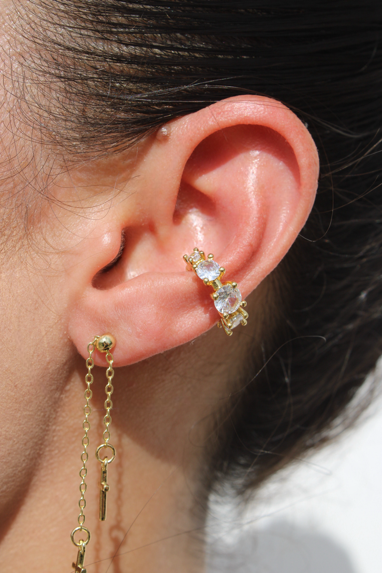 Diamond Earcuff