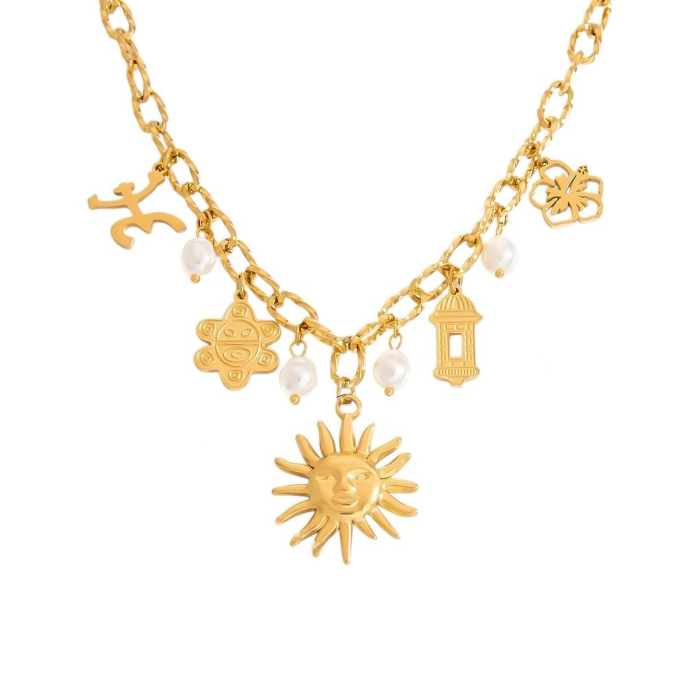 Puerto Rico Charm Necklace