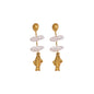 Gold Fish Earring