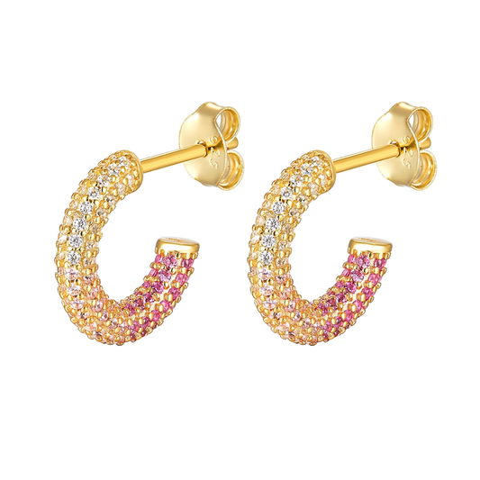 Golden Kiss Earring