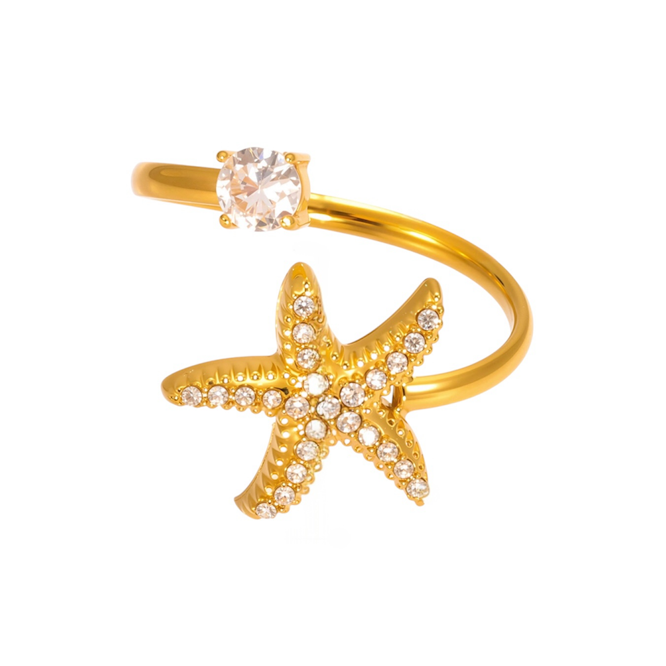 Diamond Ocean Ring